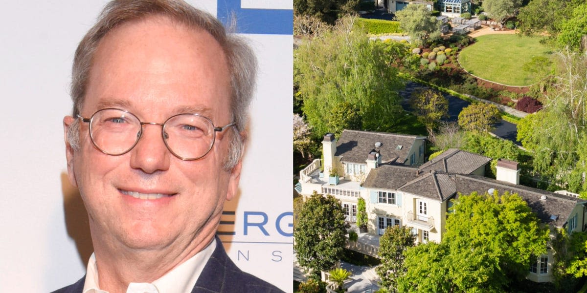 Google's former CEO lists $24.5 million mansion in most expensive ZIP code in the US