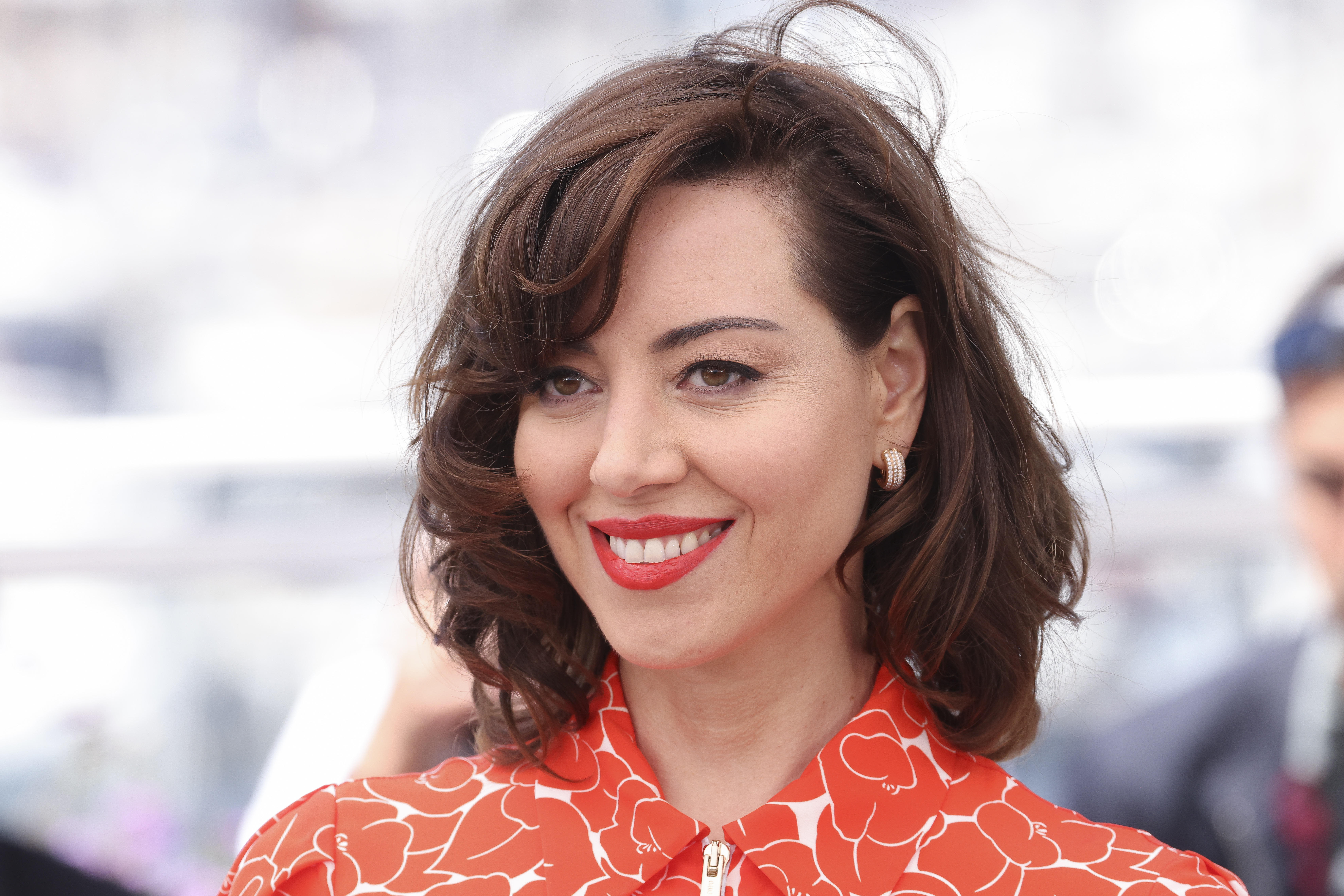 Aubrey Plaza tore her ACL before attending the WNBA All-Star game