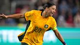 Chelsea’s Sam Kerr on target as Australia end England’s 30-game unbeaten streak