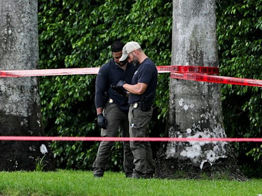 As Trump finished the fifth hole, just 300 yards away an AK-47 was poking through the bushes waiting for him