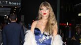 Taylor Swift Parties in a Silky Moschino Romper After Making History at the VMAs