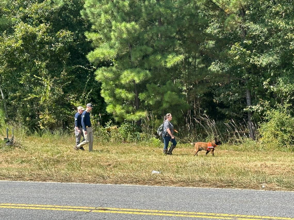 Large-scale search in Shelby: FBI, SBI and local law enforcement on scene