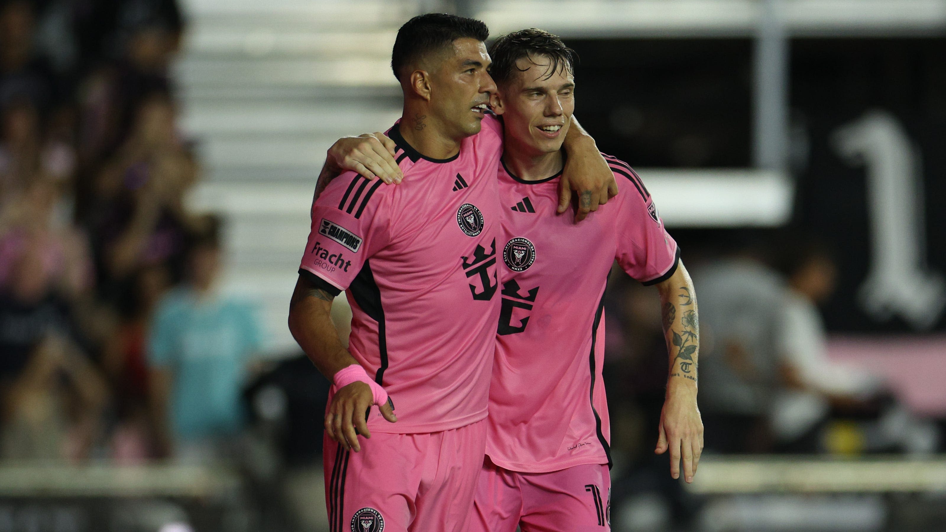 Inter Miami begins Leagues Cup title defense with 2-0 win vs. Puebla without Lionel Messi