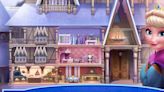Disney Frozen Royal Castle lets you play dress-up and customise your dollhouse with Elsa and Anna