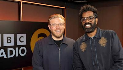 Romesh Ranganathan given ‘shameless’ gift by Rob Beckett on first Radio 2 show