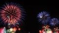 What makes fireworks burst with vibrant colors?
