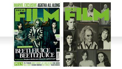 Beetlejuice Beetlejuice has been summoned onto the cover of the new issue of Total Film