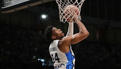 Giannis Antetokounmpo, Greece beat Luka Doncic, Slovenia to advance to Olympic qualifying final