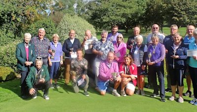 Brad Speller and Mike Garbutt among winners at Wedmore Golf Finals Day