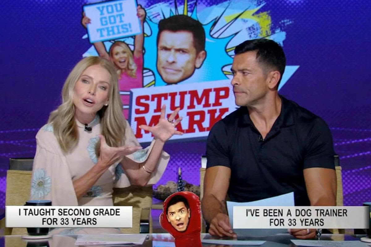 Kelly Ripa claims that Mark Consuelos "looks like a Rottweiler" on 'Live': "You know I’m right"