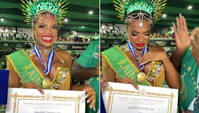 Quitéria Chagas recebe Medalha Tiradentes, maior honraria do Estado do Rio: 'Gratidão'