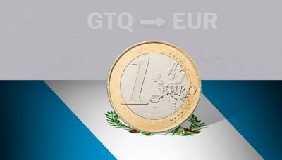 Valor de cierre del euro en Guatemala este 18 de julio de EUR a GTQ