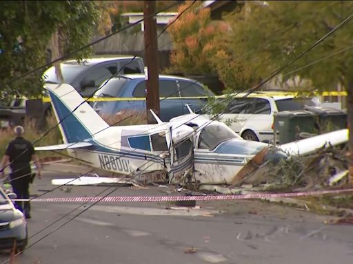 Neighbors Help Pilot After Hearing 'Loud Boom' from Small Plane Crash on California Street