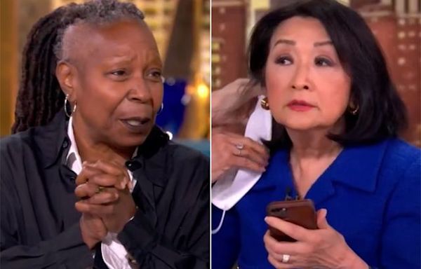 Connie Chung interrupts Whoopi Goldberg on 'The View,' jokes about Maury Povich giving her a big ring: 'He thinks I'm Jewish'