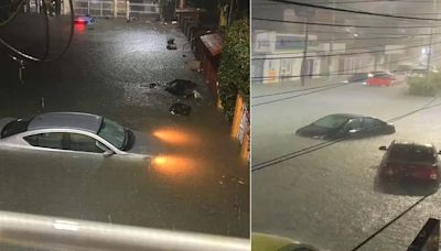 Lluvias intensas crean ríos en calles y avenidas en varios estados del país; se prevén más | VIDEOS