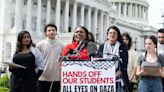 Democratic Reps. Cori Bush And Rashida Tlaib Speak Alongside Student Protesters