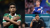 VIDEO: Palmeiras wonderkid Estevao Willian hits Cole Palmer's 'cold' celebration as he scores after finally sealing Chelsea transfer - with Blues star reacting on social media and Neymar lauding...