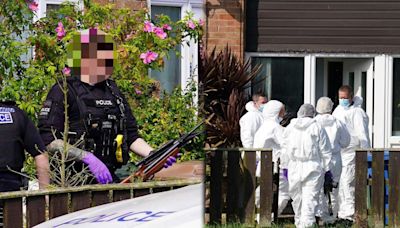 Police confirm 'sudden death' of man after guns seized in CSI probe