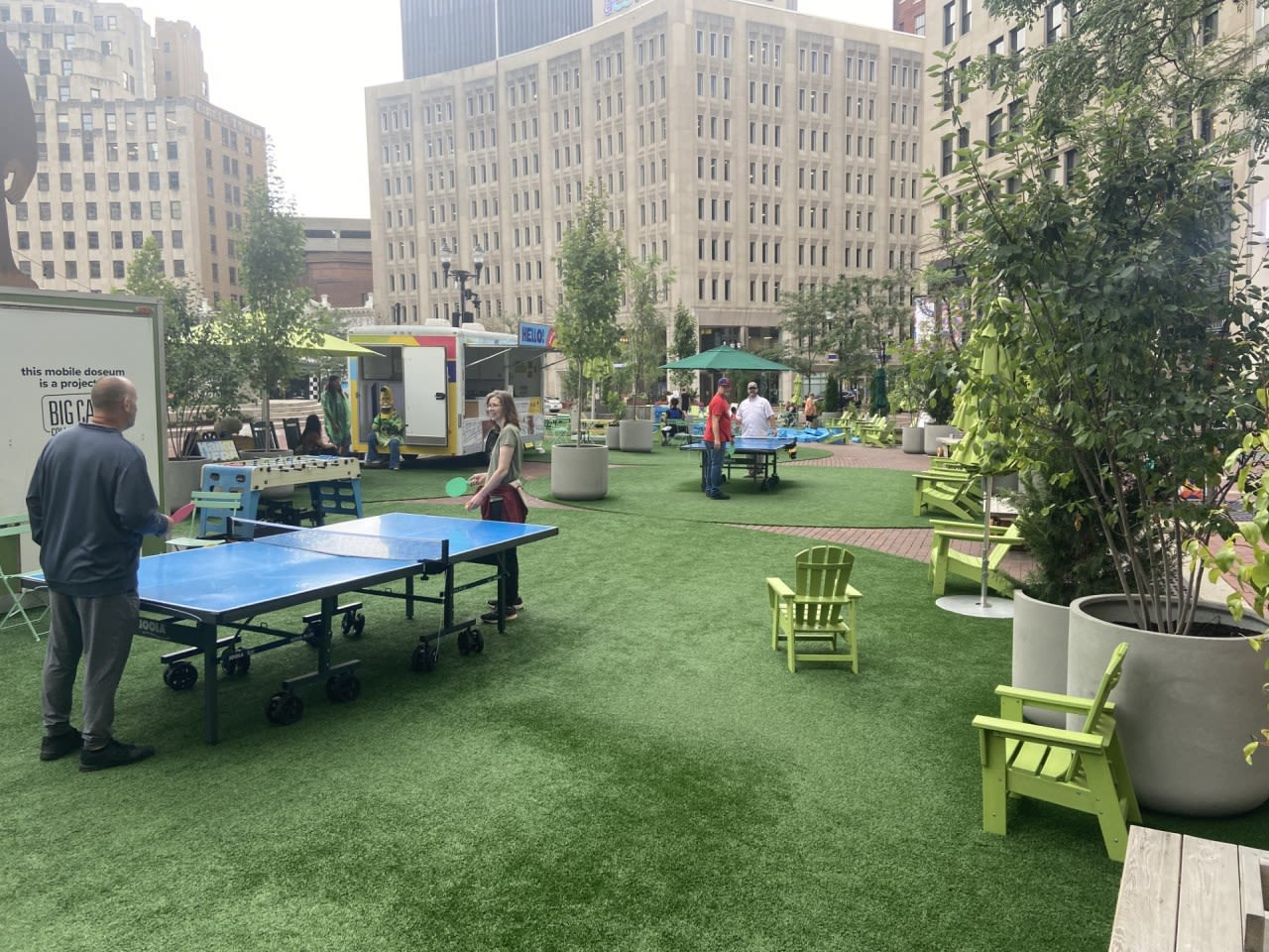 SPARK on the Circle in downtown Indy sets up for the 2024 season