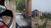 'Meri BMW, Mercedes gayi': Gurugram Sector-57 man shares video of luxury cars submerged after deluge