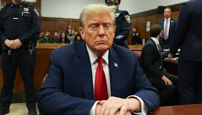 Trump explains why he’s falling asleep in court