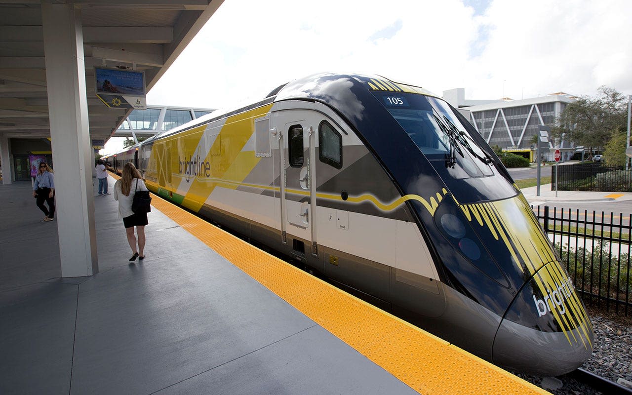 Building starts on high-speed rail line between Las Vegas and Los Angeles area