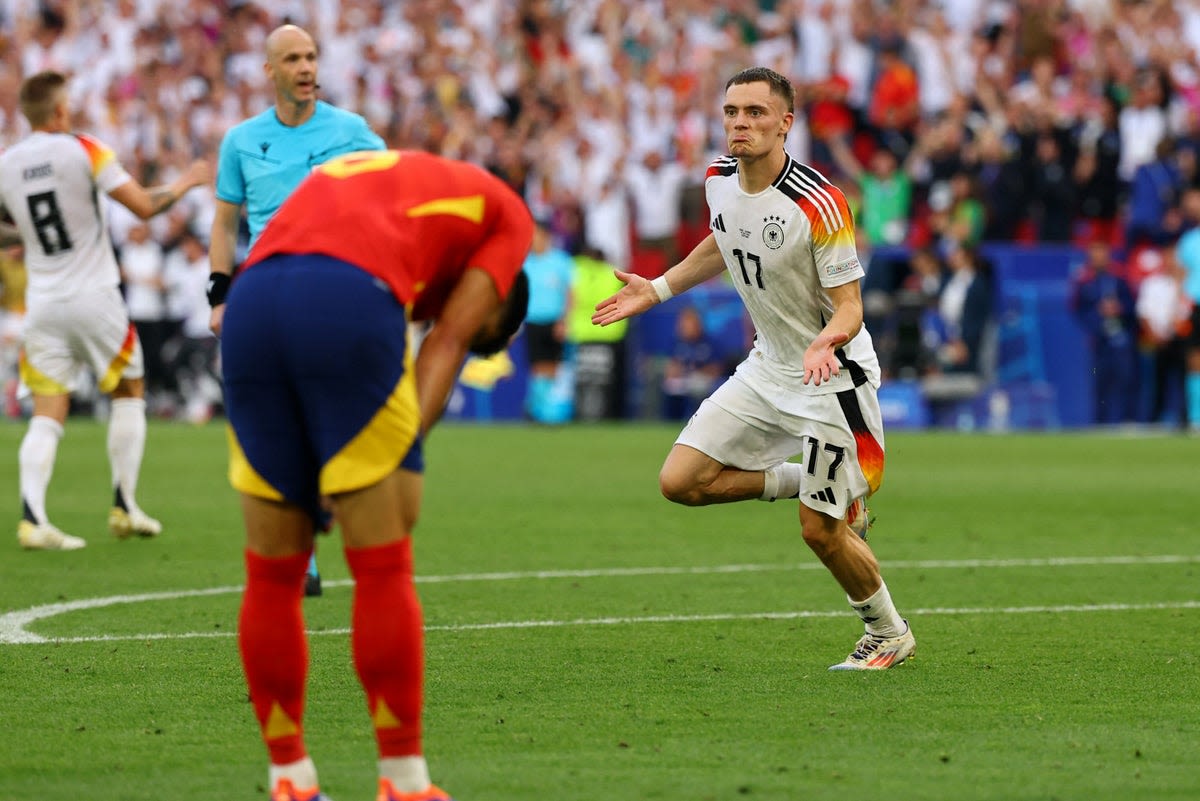 Spain v Germany LIVE: Latest score and updates as quarter-final in extra time after dramatic Wirtz equaliser