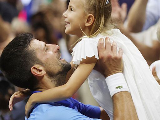 Novak Djokovic's wife Jelena stuns in bridal-white dress that deserves its own Olympic medal