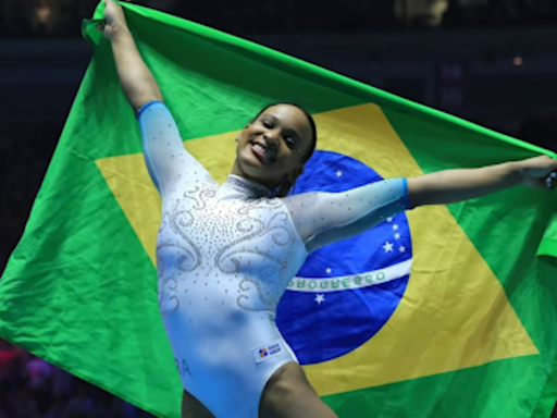 Rebeca Andrade submete novo salto para os Jogos de Paris 2024