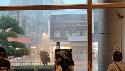 雷雨狂炸雙北！ 新店、文山區發布淹水警戒