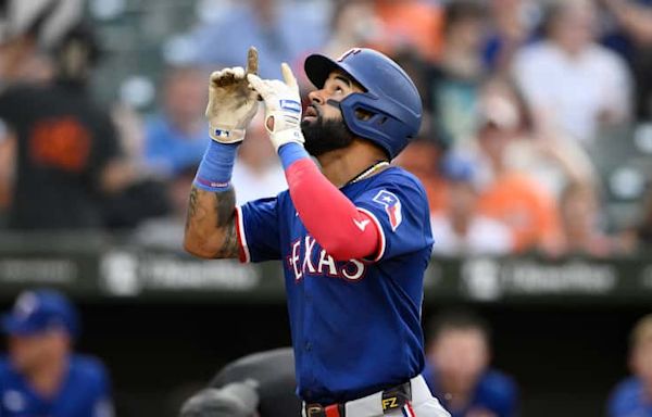 Derek Hill’s aggressive approach injects life into struggling Texas Rangers offense