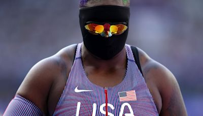 Why Olympian Raven Saunders Throws Shot Put in a Distinctive, Full-Face Mask