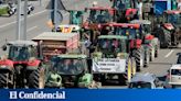 La protesta agraria en la frontera exhibe músculo y bloquea los principales pasos