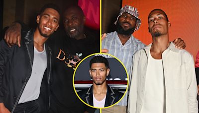 Bellingham parties with Idris Elba, Eminem and Van Dijk at star-studded event