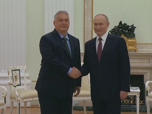 匈牙利總理歐爾班訪俄 遭西方盟友批評
