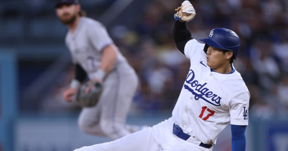 Shohei Ohtani steals 100th career base & already matched every other Dodgers DH in total SB