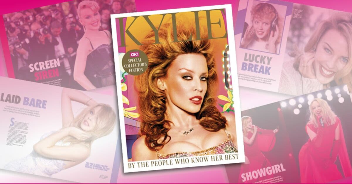 Order 'Kylie Minogue' Collector's Edition magazine now