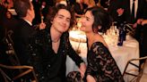 Esto es lo que se dijeron Timothée Chalamet y Kylie Jenner en los Globo de Oro antes de su beso viral