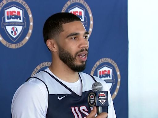 Tatum talks being part of Team USA, opportunity to win gold