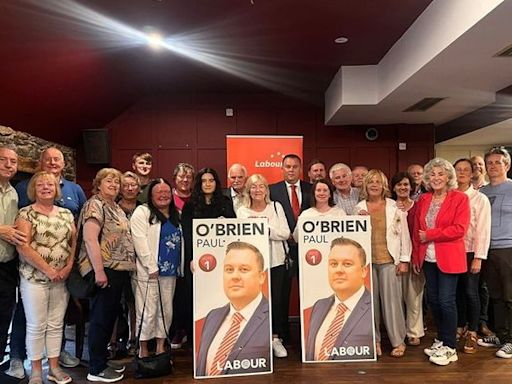 Labour's Paul O’Brien sets sights on first Wicklow Dáil seat since 1997