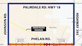 Portion of Phelan Road to close over weekend
