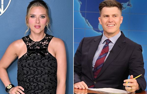 Scarlett Johansson says she 'blacked out' during Colin Jost and Michael Che's “SNL” joke swap: 'It’s painful'