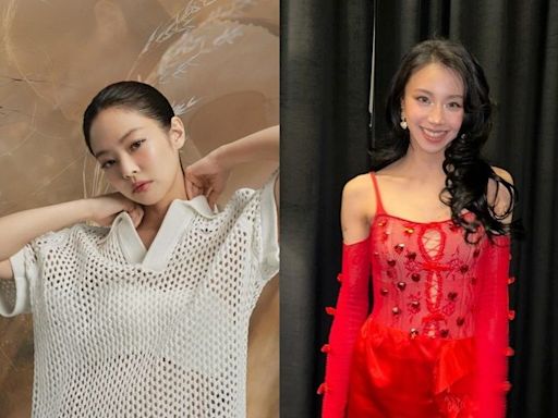 Jennie、泫雅、aespa都穿「漁網上衣」 輕盈層次感是本季熱門單品