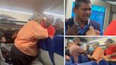Video: Passengers Demand Elderly Man To Apologise After He Slaps 2 Pantry Workers For Serving Non-Vegetarian Food On Vande...