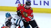 Chicago Blackhawks agree to contracts with forwards Zach Sanford and Martin Misiak