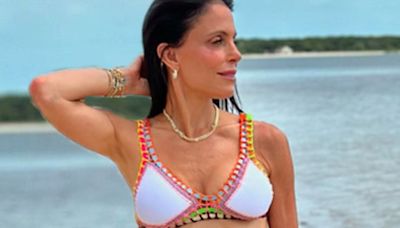 Bethenny Frankel, 53, is slender in a bikini