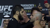 UFC 294 video: Islam Makhachev vs. Alexander Volkanovski final faceoff for title rematch