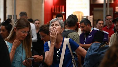 Olympic athletes get stuck after sabotage shuts down French trains