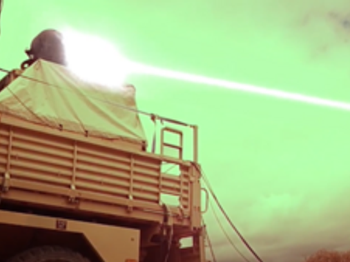 Laser beam able to destroy targets at speed of light is tested from British army vehicle for first time