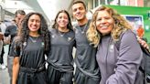 Viaje lleno de ilusiones: clavadistas parten a la sede olímpica